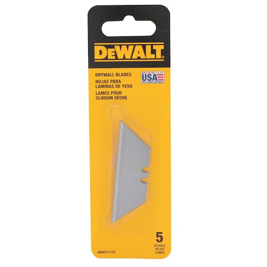 Dewalt DWHT11133 Drywall Utility Blades - 5 Pack