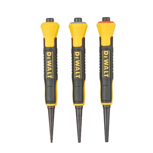 Dewalt DWHT58018 1/32", 2/32", 3/32" Bi-Material Nail Sets