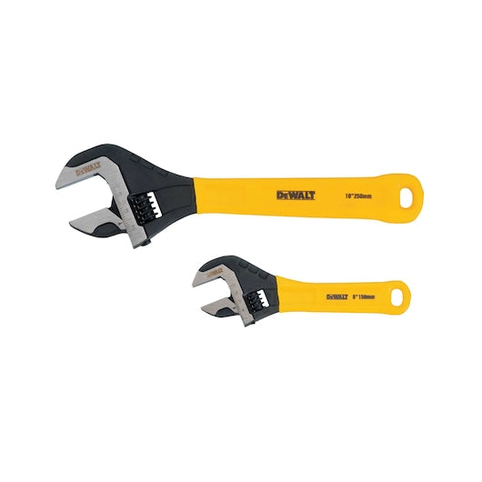 Dewalt DWHT75497 Dip Grip Adjustable Wrench (2 Pk)