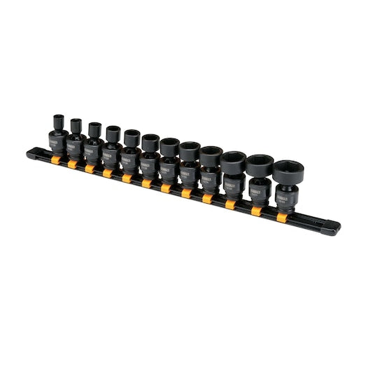 Dewalt DWMT19228 3/8 In Drive Impact Universal Socket Set (12 Pc)