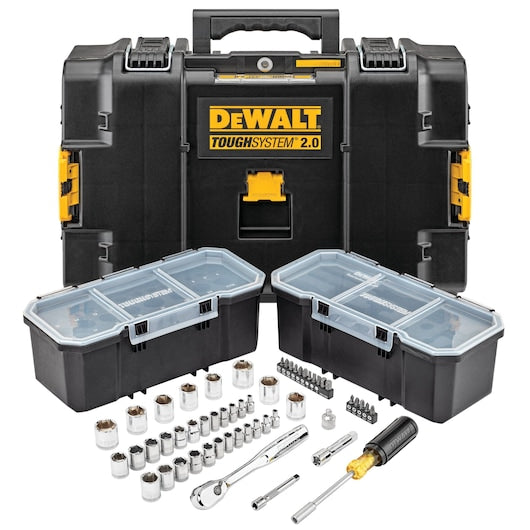 Dewalt DWMT45153 53 Pc. Mechanics Tool Set With Toughsystem® 2.0 Toolbox