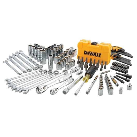 Dewalt DWMT73802 Mech Tool Kit 142Piece Set With Pta Cas