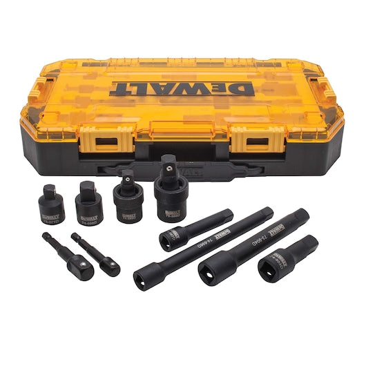 Dewalt DWMT74741 10 Piece 3/8 In & 1/2 In Drive Impact Accessory Set