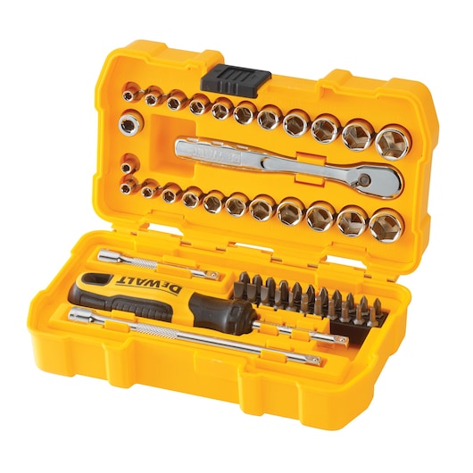 Dewalt DWMT81610 50 Pc. 1/4 In. Drive Mechanics Tool Set