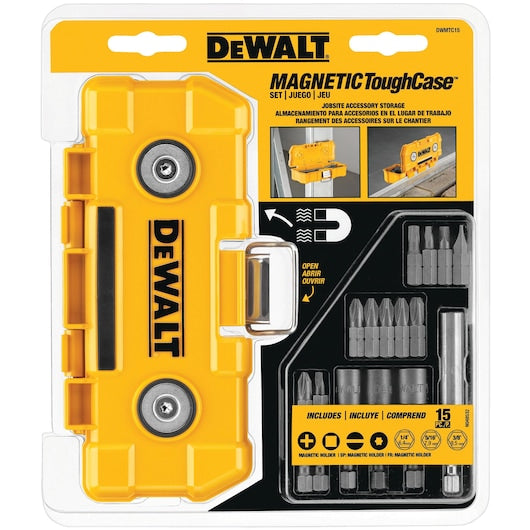 Dewalt DWMTC15 15 Pc. Magnetic Tough Case®