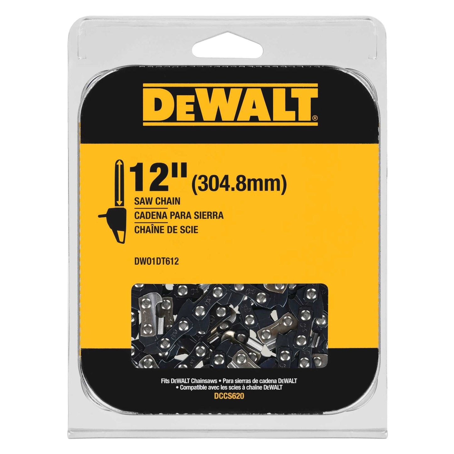 Dewalt DWO1DT612 12 In. Chainsaw Replacement Chain