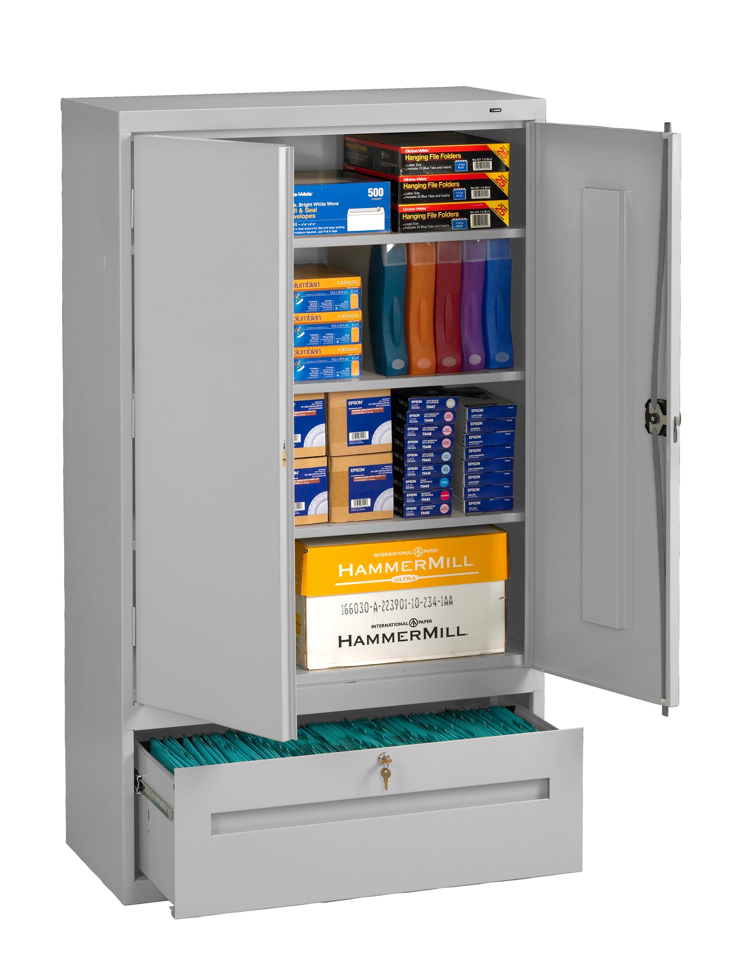 Tennsco DWR-6618 Storage Cabinet with Drawer