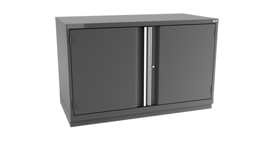 Champion Tool Storage DWS1500-2FDIL-FTB-DG 2-Door Shallow Depth Modular Cabinet DWS1500 | 56-1/2"W x 35-7/8"H x 22-1/2"D, Dark Gray