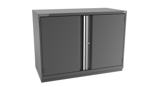 Champion Tool Storage DWS1800-2FDIL-FTB-DG 2-Door Shallow Depth Modular Cabinet DWS1800 | 56-1/2"W x 41-3/4"H x 22-1/2"D, Dark Gray