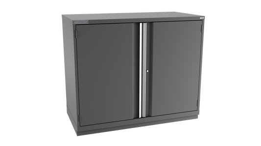 Champion Tool Storage DWS2100-2FDIL-FTB-DG 2-Door Shallow Depth Modular Cabinet DWS2100 | 56-1/2"W x 45-1/4"H x 22-1/2"D, Dark Gray