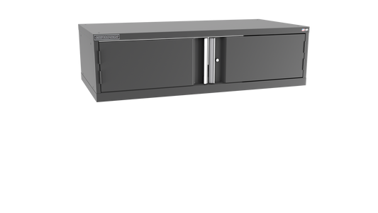 Champion Tool Storage DWS600-2FDIL-DG 2-Door Shallow Depth Modular Cabinet DWS600 | 56-1/2"W x 15-3/4"H x 22-1/2"D, Dark Gray
