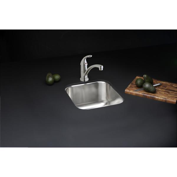 Elkay LK1500CR Everyday Single Hole Deck Mount Kitchen Faucet with Lever Handle Chrome