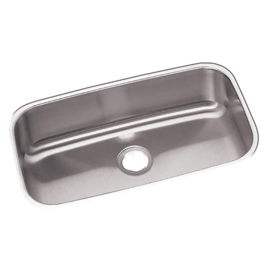 Elkay DXUH2816 Dayton® Stainless Steel 30-1/2" x 18-1/4" x 8" Single Bowl Undermount Sink