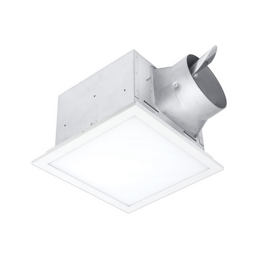 Delta Breez SIG80-110ELED BreezSignature 80/110 CFM Fan/Edge-lit Dimmable LED Light with Adjustable Color