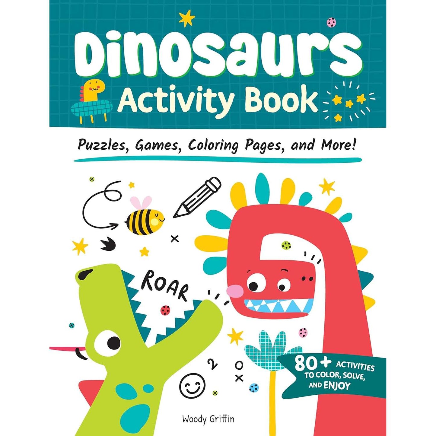 Paradise Clay FCP134 Dinosaurs Activity Book - Book