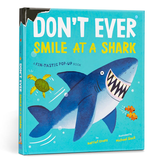 Paradise Clay STL363 Don't Ever Smile at a Shark - Pop-up Book