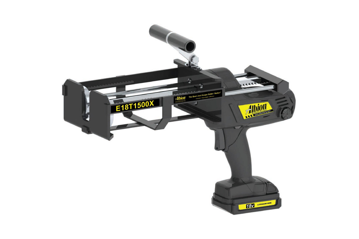 Albion Engineering E18T1500X 1500 Series Cordless Multi-Component Cartridge Gun (1:1) 18 Volt