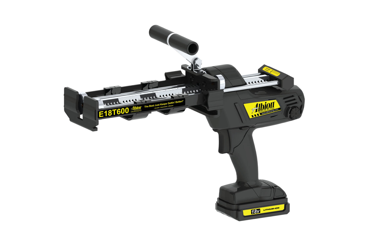 Albion Engineering E18T600 600 Series Cordless Multi-Component Cartridge Gun (1:1 & 2:1) 18 Volt