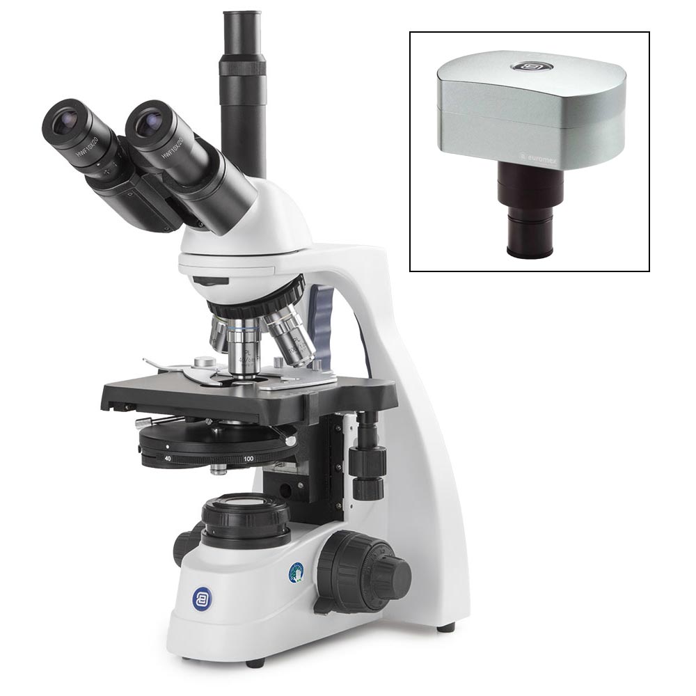 Globe Scientific EBS-1153-PLPHI-DC18 bScope trinocular microscope