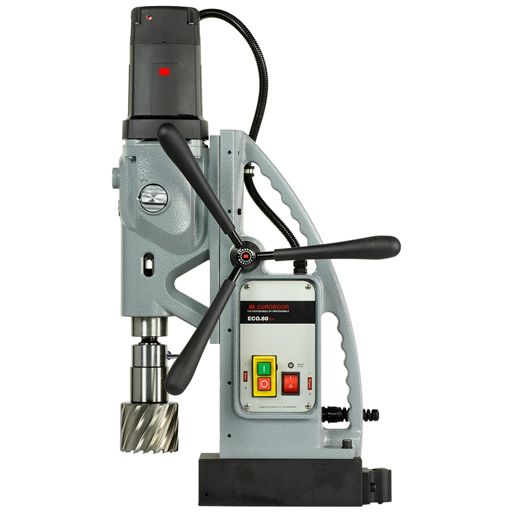 Euroboor ECO.80S+ Magnetic Drilling Machine, 3 1/8", 110 V, Us.