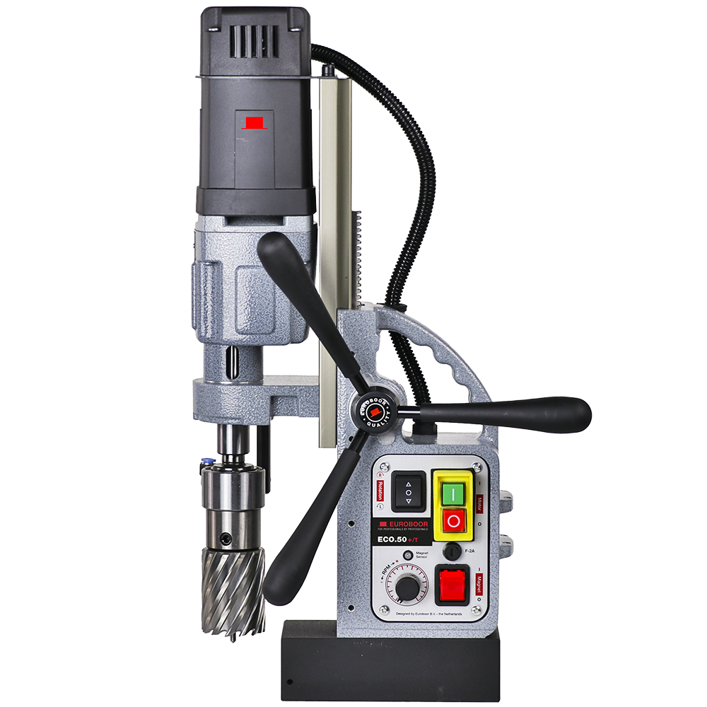 Euroboor ECO.50+/T Magnetic Drilling Machine, 2", 110 V, Us.