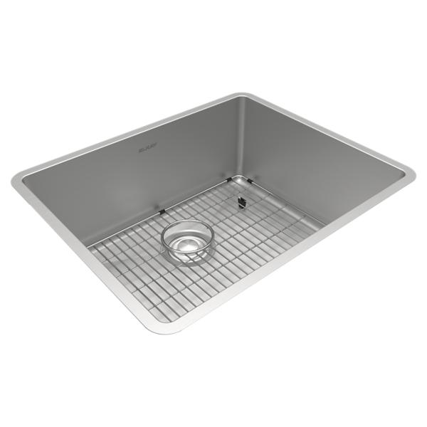 Elkay ECTRU21179TC Crosstown® 18 Gauge Stainless Steel 22-1/2" x 18-1/2" x 9" Single Bowl Undermount Sink Kit