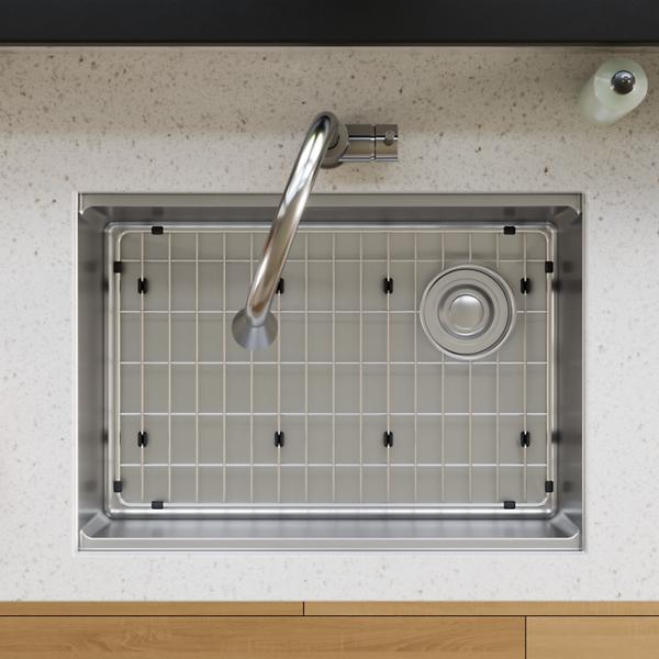 Elkay CTXBG2214 Crosstown Stainless Steel 22-1/4" x 14-1/4" x 1-1/4" Bottom Grid