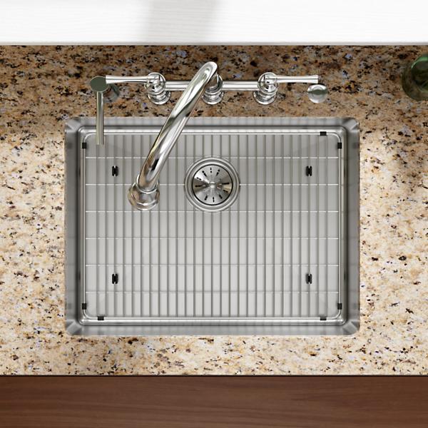 Elkay CTXBG2115 Crosstown Stainless Steel 21" x 15-1/4" x 1-1/4" Bottom Grid