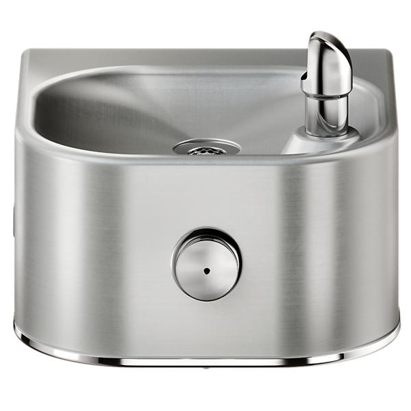 Elkay EDFP210FPK Soft Sides® Single Fountain Non-Filtered Non-Refrigerated Freeze Resistant Stainless