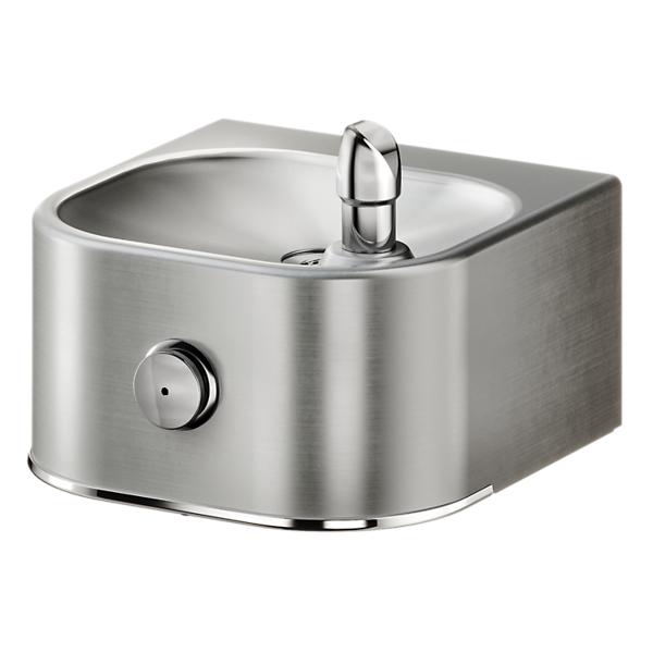 Elkay EDFP210FPK Soft Sides® Single Fountain Non-Filtered Non-Refrigerated Freeze Resistant Stainless