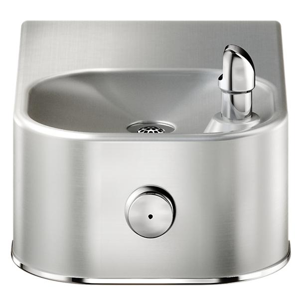 Elkay EDFP214FPK Soft Sides® Single ADA Fountain Non-Filtered Non-Refrigerated Freeze Resistant Stainless