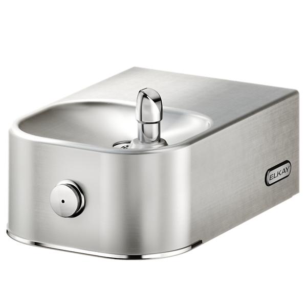 Elkay EDFP214FPK Soft Sides® Single ADA Fountain Non-Filtered Non-Refrigerated Freeze Resistant Stainless