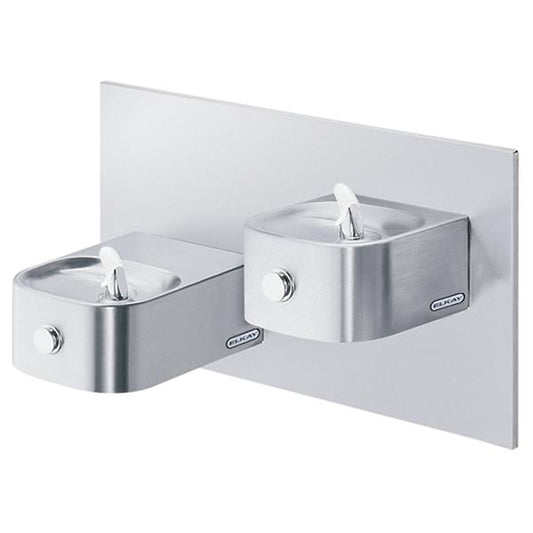 Elkay EDFP217RAC Soft Sides® Bi-Level Reverse Fountain Non-Filtered Non-Refrigerated Stainless