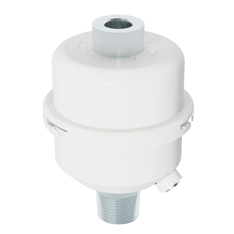 Solberg EE-GL915-075 Oil Mist Discharge Filter – 3/4" MPT, 0.3 Micron Coalescing Element, Vacuum Pump Exhaust Separator