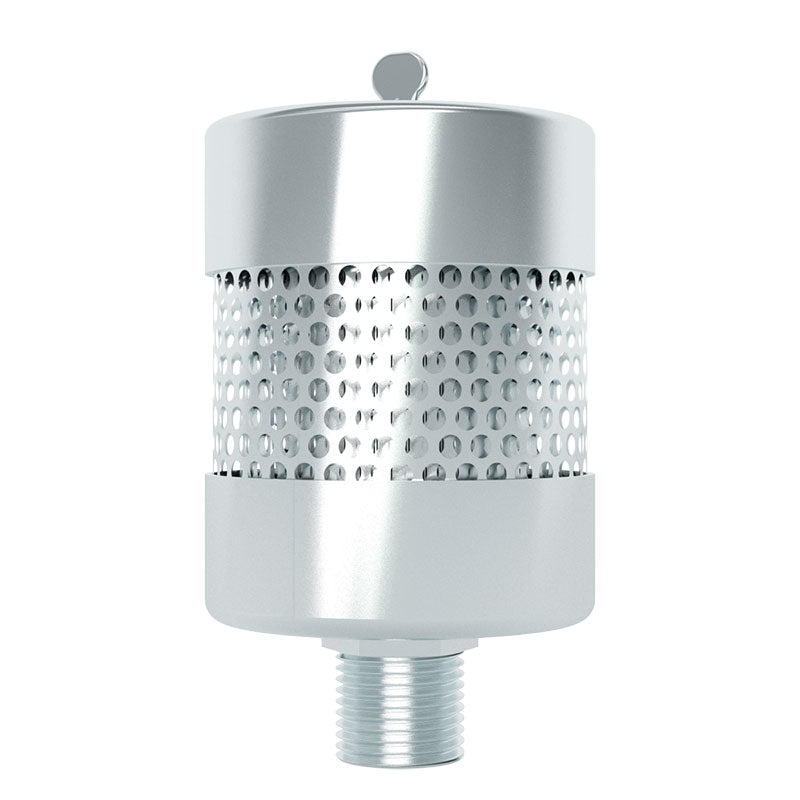 Solberg EF-FG5-075 Compact Oil Mist Discharge Filter – 3/4" MPT, 0.3 Micron Coalescing Element, Vacuum Pump Exhaust Filter