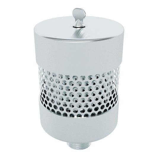 Solberg EF-FG5-103 Compact Oil Mist Discharge Filter – 1" MPT, 0.3 Micron Coalescing Element, Vacuum Pump Exhaust Filter