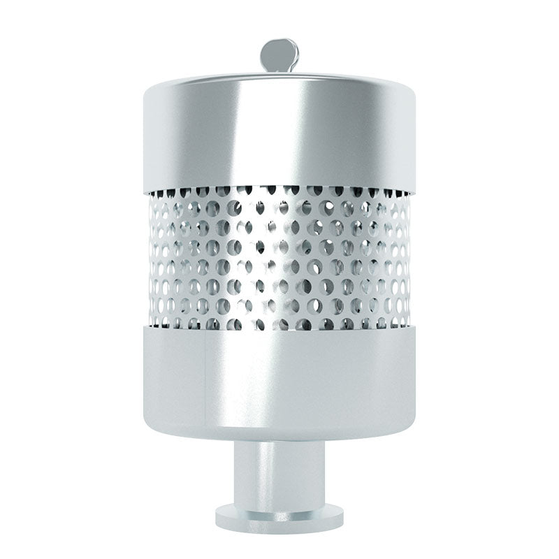 Solberg EF-FG5-NW16 Compact Oil Mist Discharge Filter – NW16 ISO Flange, 0.3 Micron Coalescing Element, Vacuum Pump Exhaust Filter