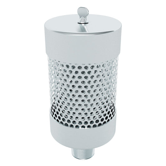 Solberg EF-FG7-103 Compact Oil Mist Discharge Filter – 1" UNEF, 0.3 Micron Coalescing Element, Vacuum Pump Exhaust Separator