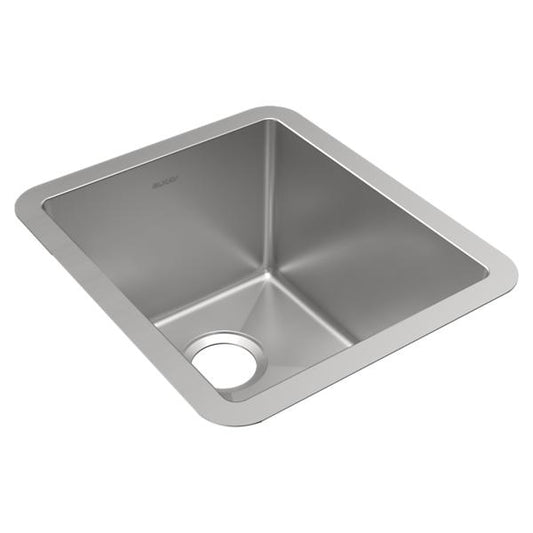 Elkay EFRU131610T Crosstown® 16 Gauge Stainless Steel 16" x 18-1/2" x 10" Single Bowl Undermount Sink