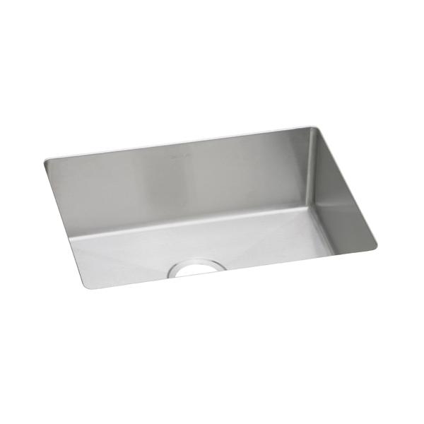 Elkay EFRU211510T Crosstown® 16 Gauge Stainless Steel 23-1/2" x 18-1/4" x 10" Single Bowl Undermount Sink