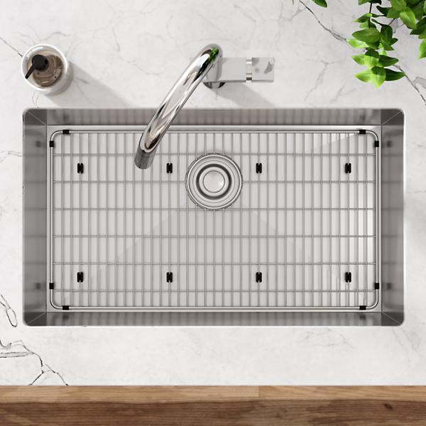 Elkay CTXBG2614 Crosstown® Stainless Steel 26-3/8" x 14-3/8" x 1-1/4" Bottom Grid