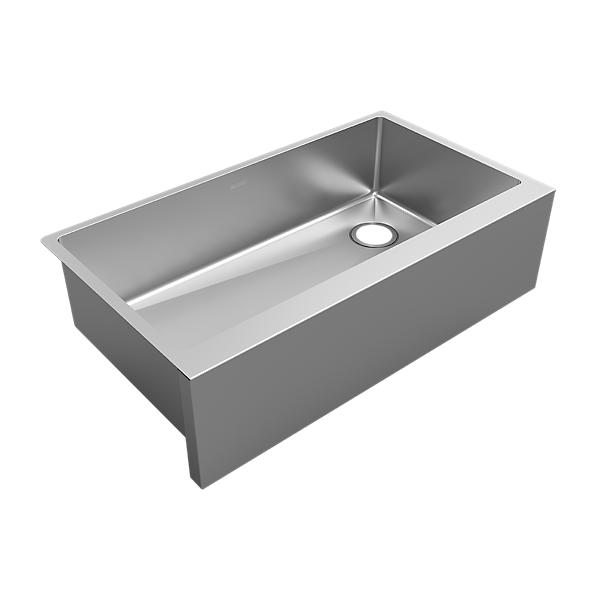 Elkay EFRUFF3417R Crosstown® 16 Gauge Stainless Steel 35-7/8" x 20-1/4" x 9" Single Bowl Tall Farmhouse Sink