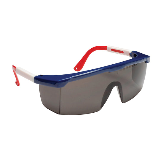 Cordova Safety EJNWR20S Retriever™, Safety Glasses, Red/White/Blue