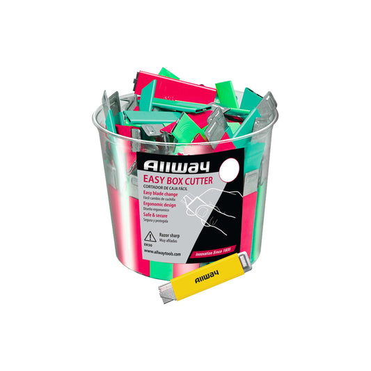 Allway EK50 Neon Easy Kutters, Bucket of 50