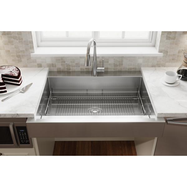 Elkay CTXBG3113R Dart Canyon Stainless Steel 30-1/2" x 13" x 4-3/8" Reversible Bottom Grid