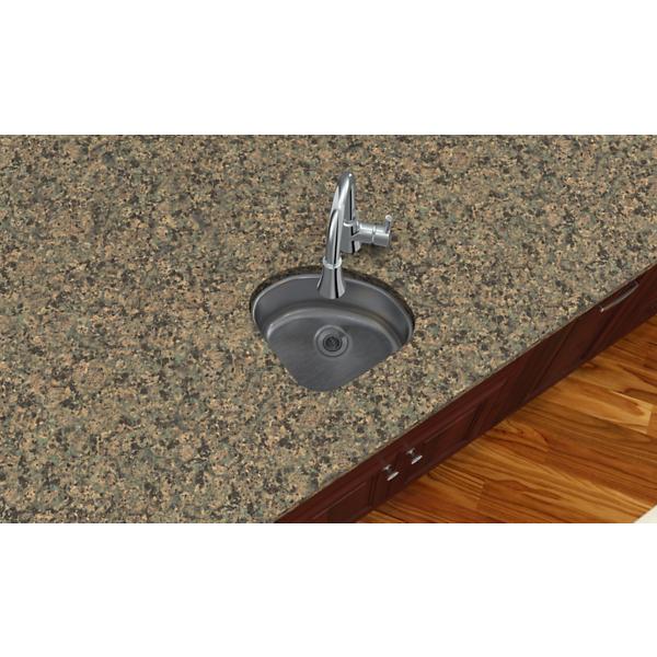 Elkay ELUH1111 Lustertone® Classic Stainless Steel 14" x 14" x 6-3/8" Single Bowl Undermount Sink