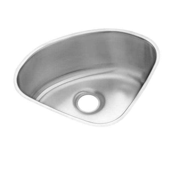 Elkay ELUH1111 Lustertone® Classic Stainless Steel 14" x 14" x 6-3/8" Single Bowl Undermount Sink