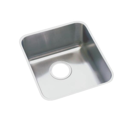 Elkay ELUHAD111655 Lustertone® Classic Stainless Steel 14" x 18-1/2" x 5-3/8" Single Bowl Undermount ADA Sink