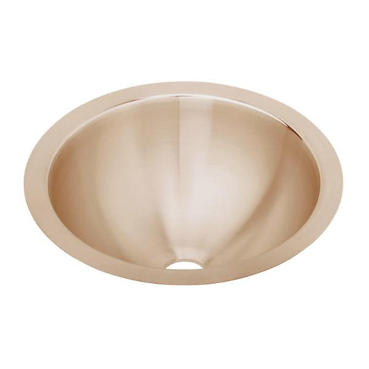 Elkay ELUH12-CU CuVerro Antimicrobial Copper 14-3/8" x 14-3/8" x 6" Single Bowl Undermount Bathroom Sink
