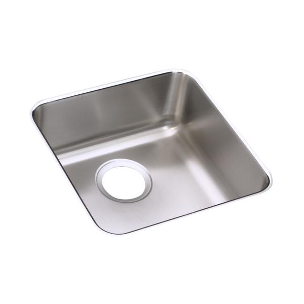 Elkay ELUH1212 Lustertone® Classic Stainless Steel 14-1/2" x 14-1/2" x 7" Single Bowl Undermount Sink